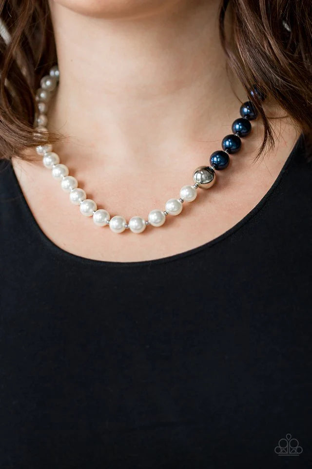 Paparazzi  5th Avenue A-Lister - Blue Necklace