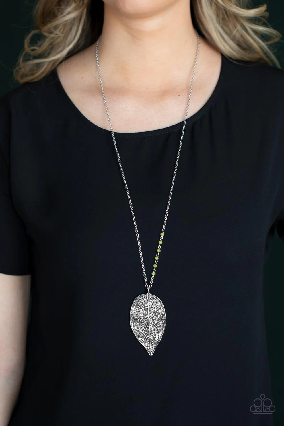 Paparazzi Frond Fantasy Yellow Necklace