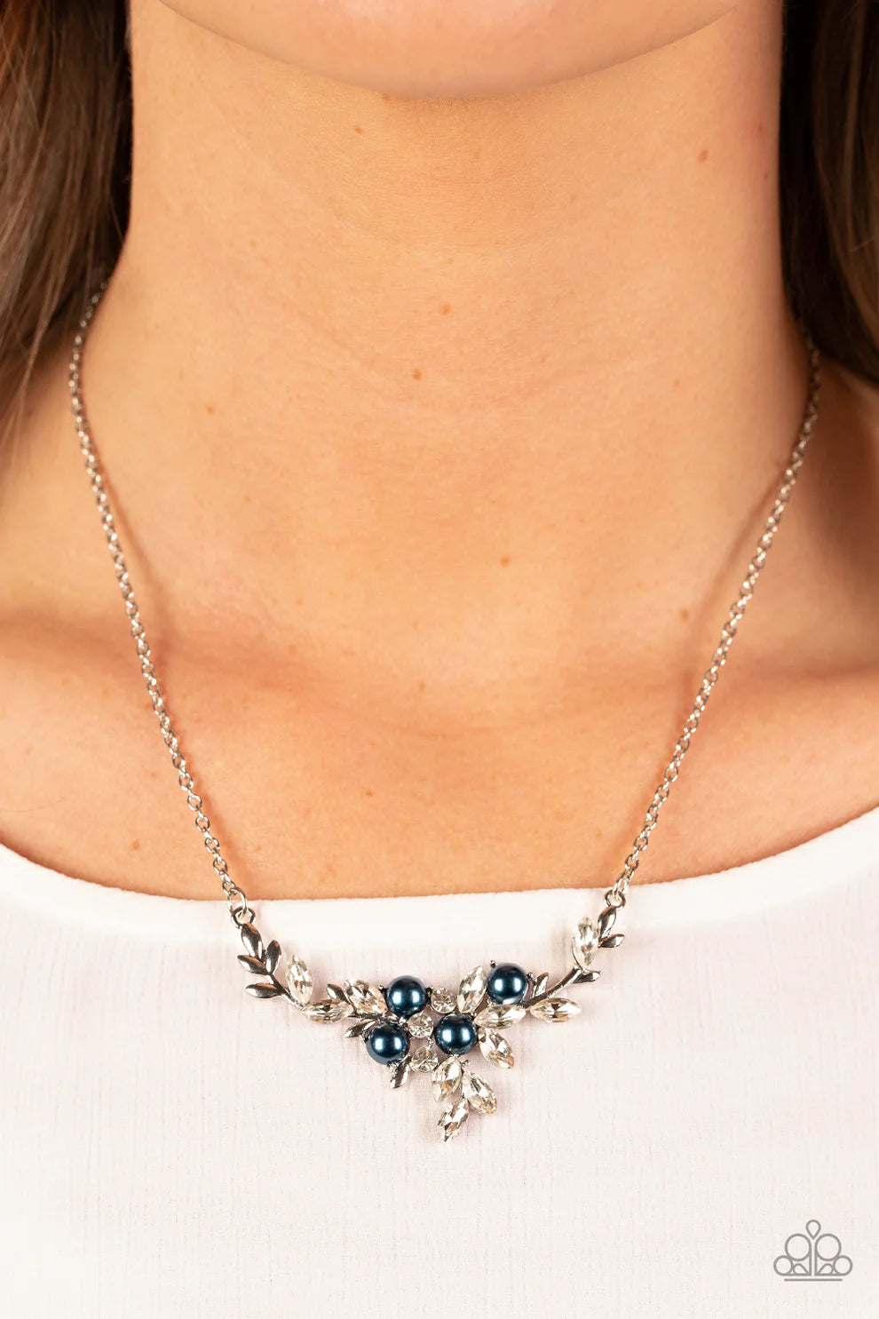Paparazzi  Because I'm the Bride - Blue Necklace