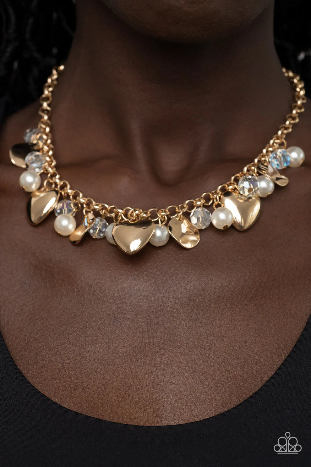 Paparazzi  True Love's Trove - Gold Necklace