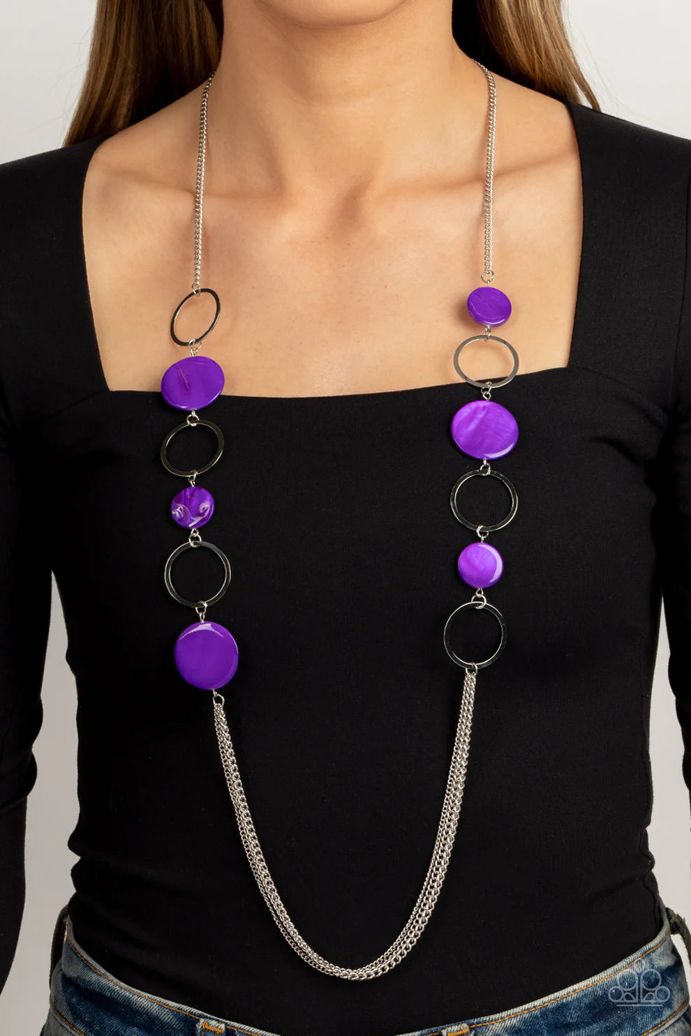 Paparazzi Beach Hub- Purple Necklace