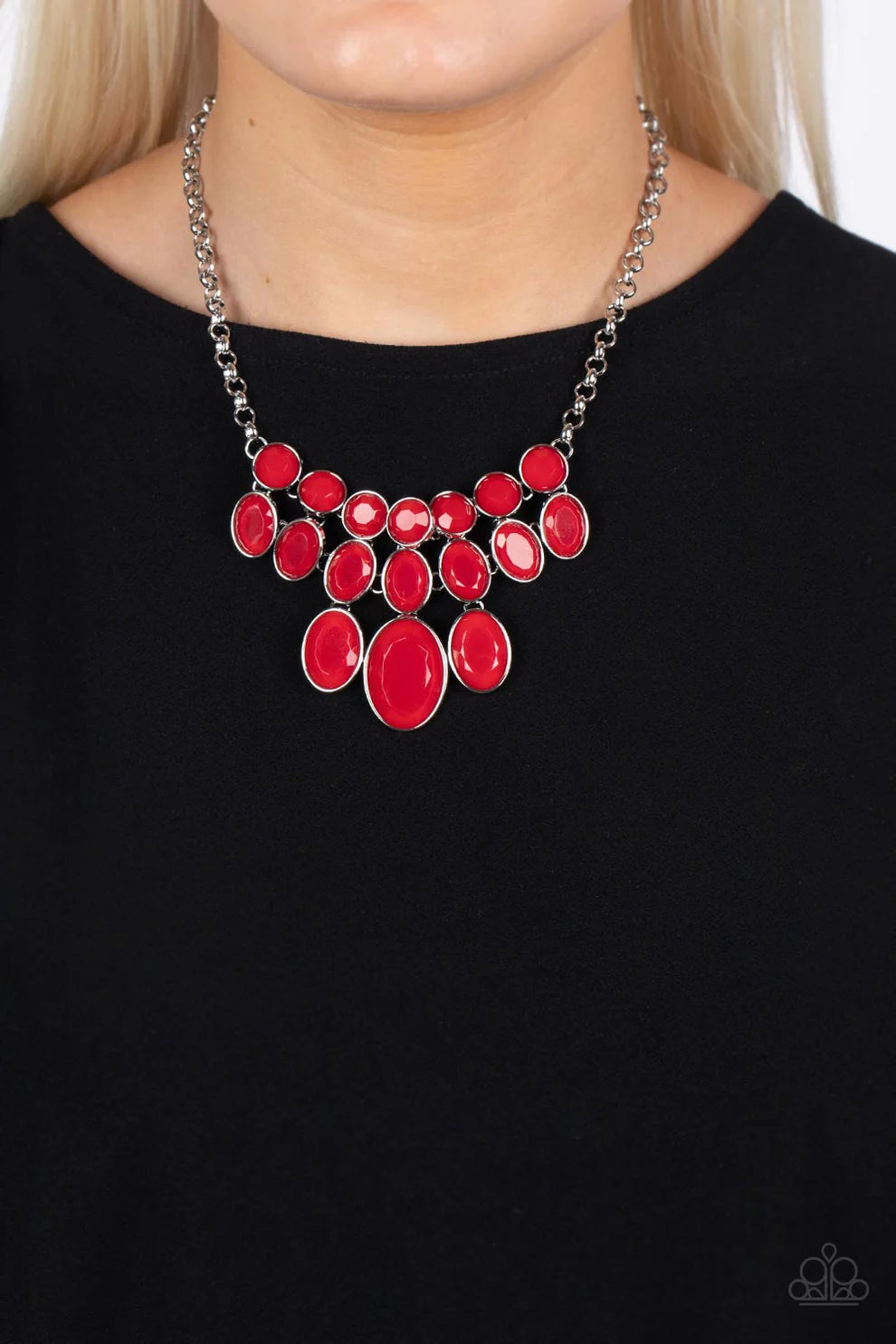 Paparazzi Delectable Daydream Red Necklace