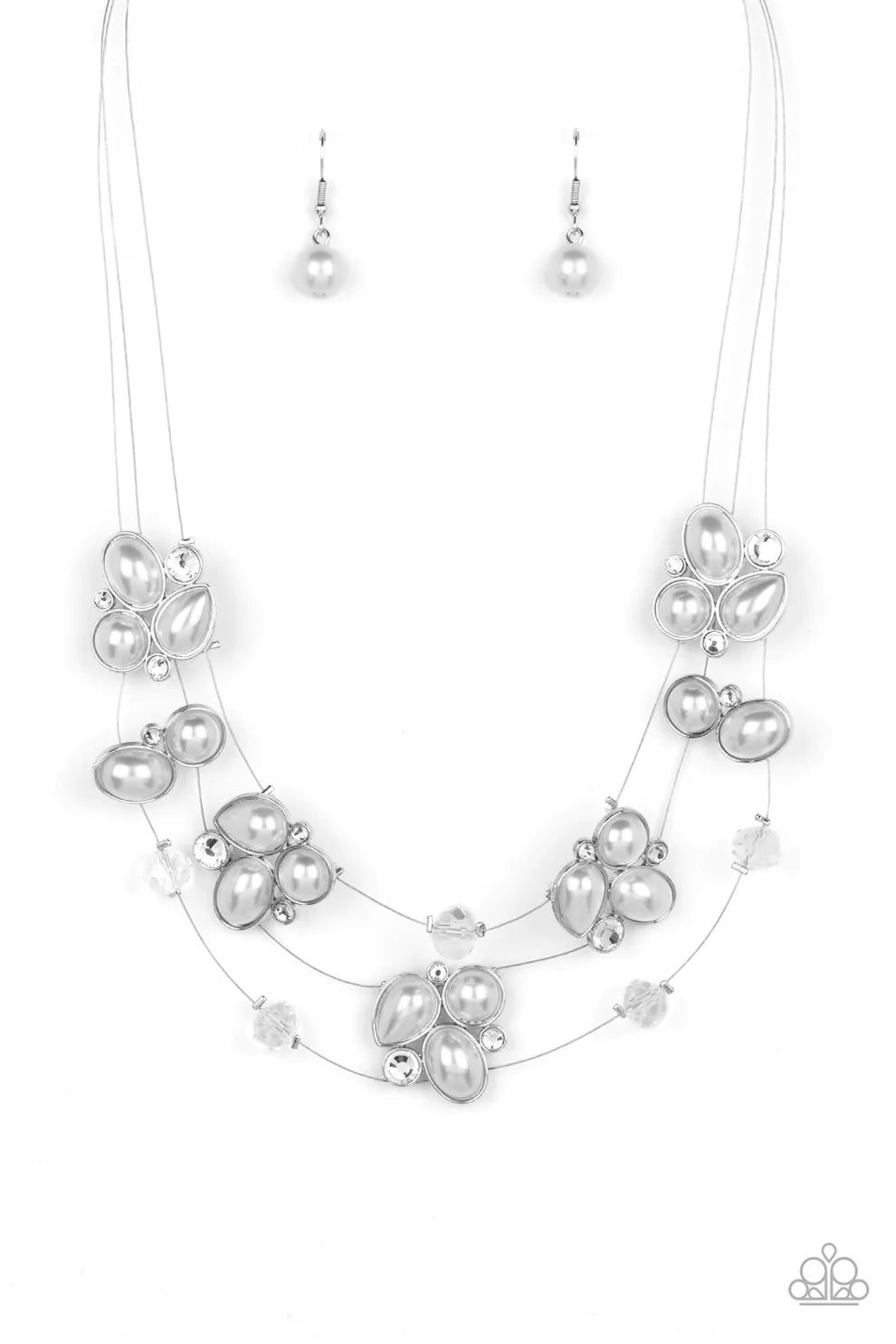 Paparazzi Snow Angels White Necklace