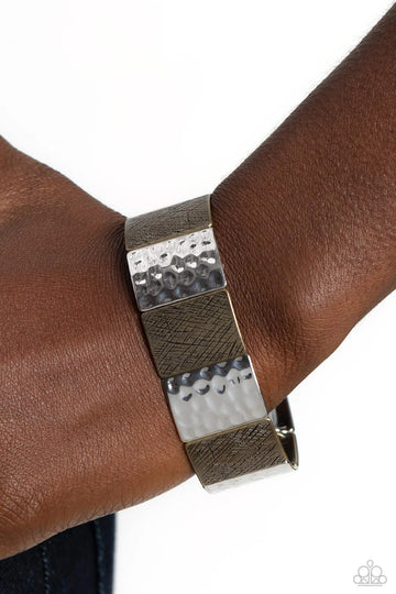 Paparazzi Textured Traveler Bracelet