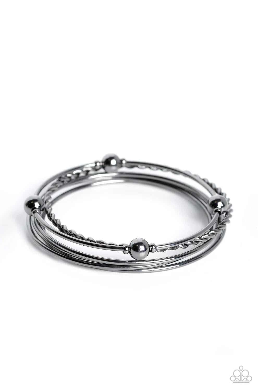 Paparazzi Lost and Found Black Bracelet
