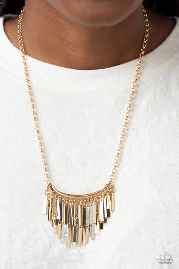 Paparazzi Cue The Chandelier - Multi Necklace
