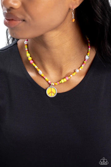 Paparazzi Pearly Possession Multi Necklace
