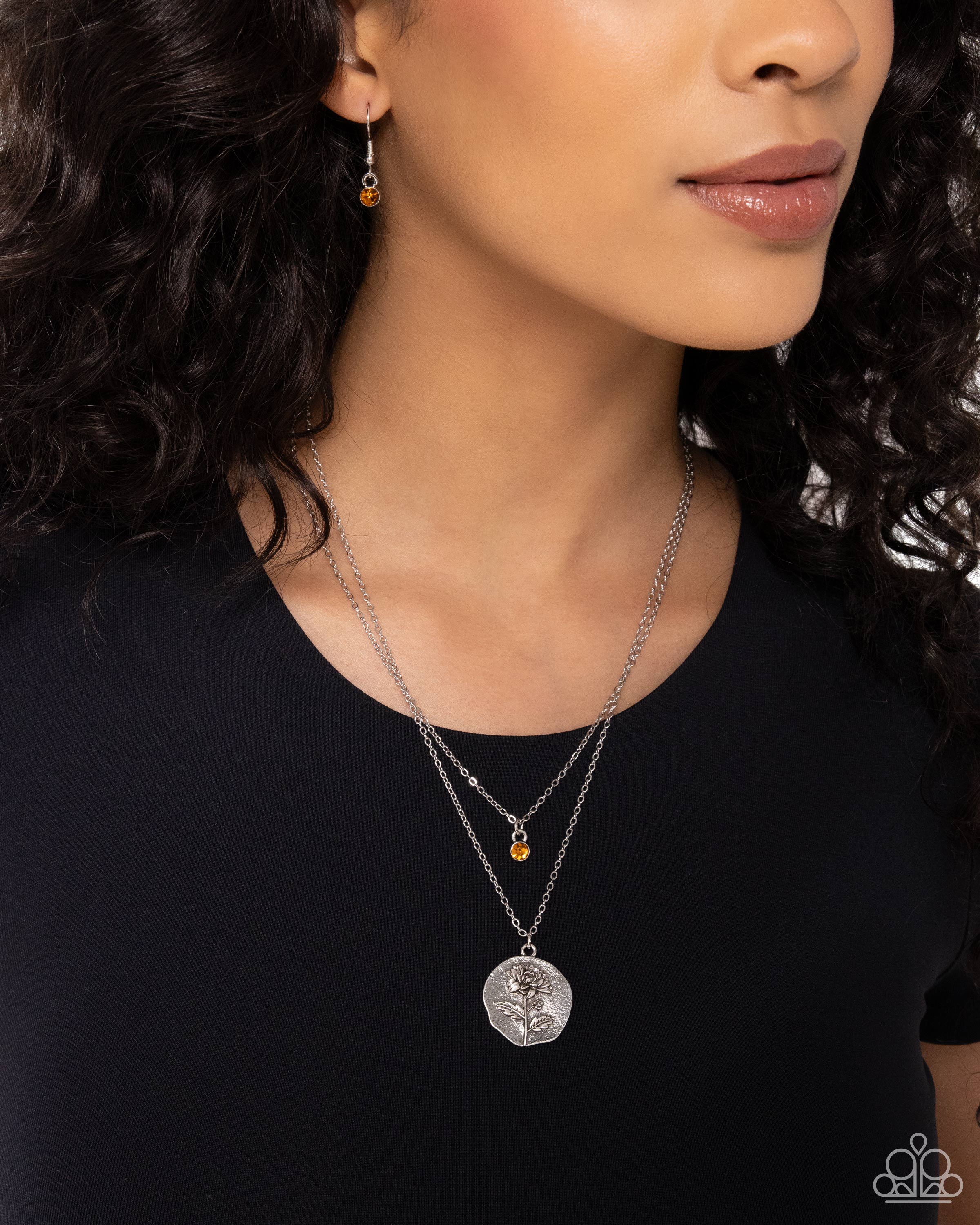 November Birthstone Beauty - Orange