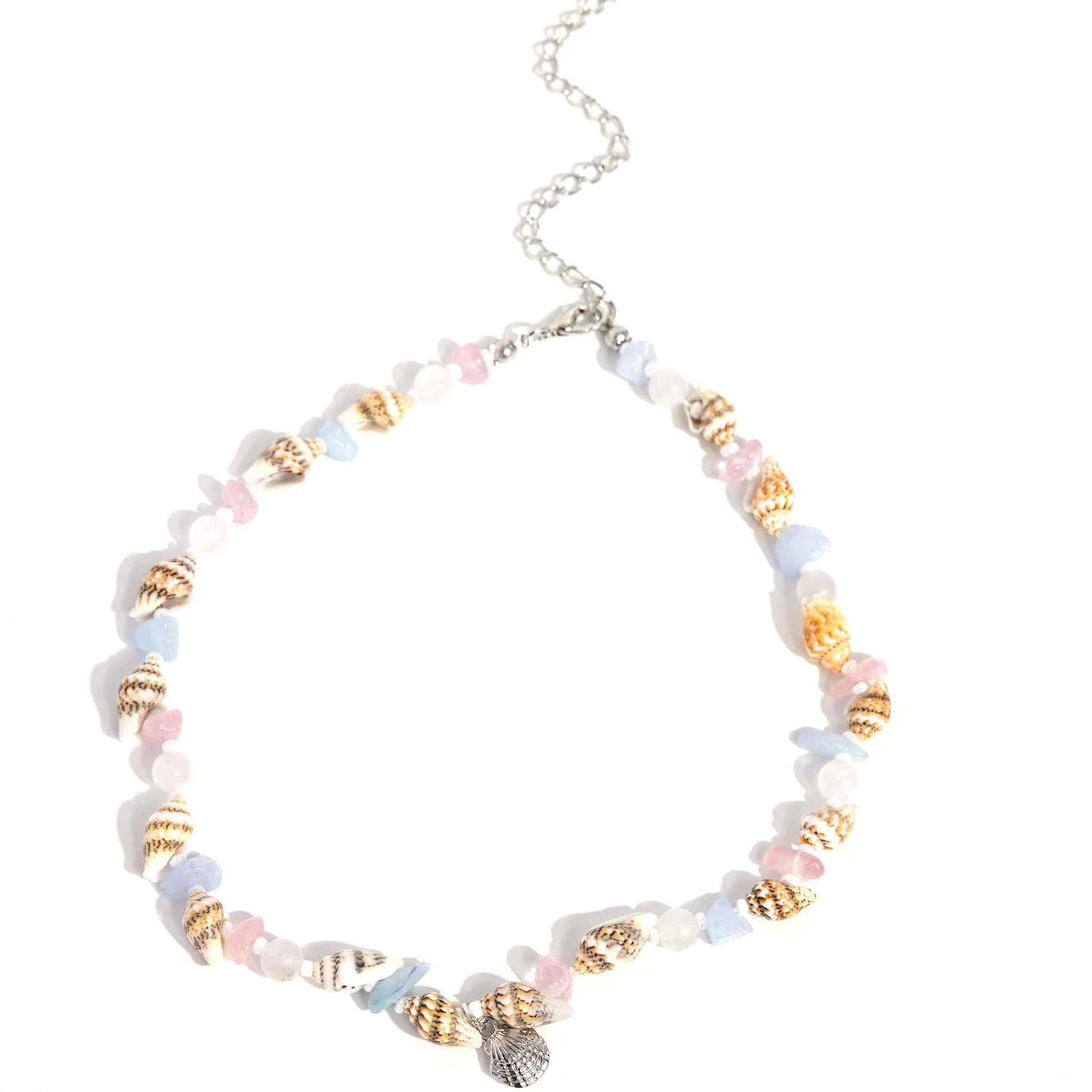 SAND-sational Season - Pink Necklace