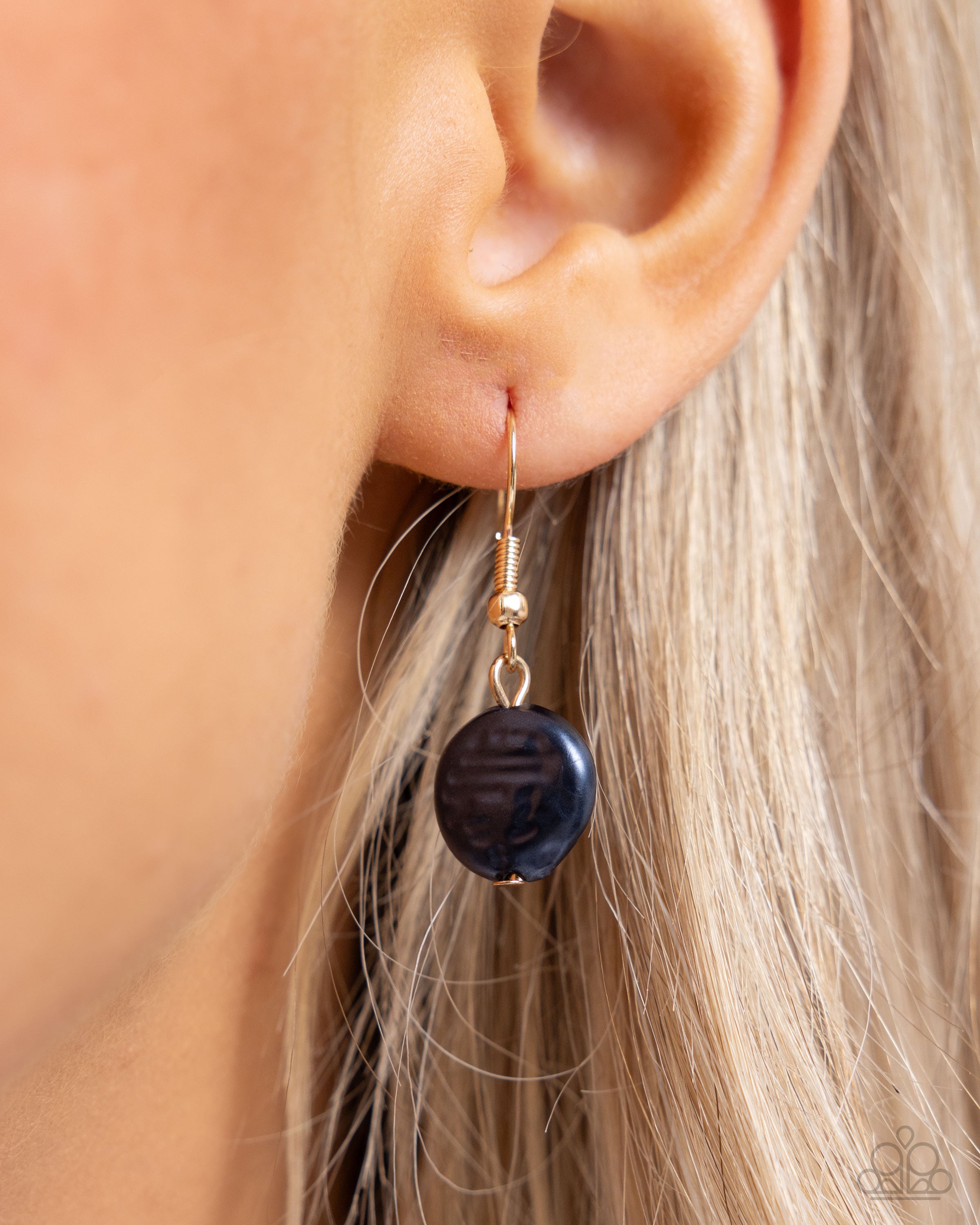 Beaming Baroque - Blue Necklace
