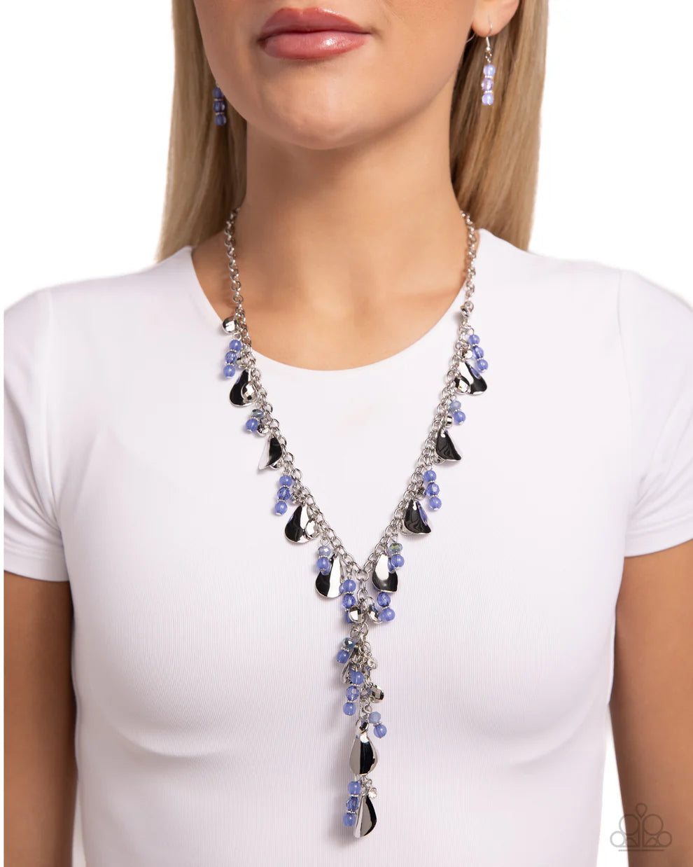 Paparazzi  Refined Rush - Blue Necklace