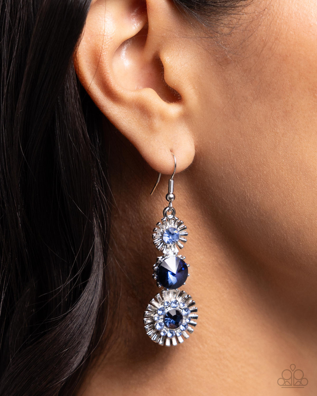 Dedicated Dalliance - Blue Earring