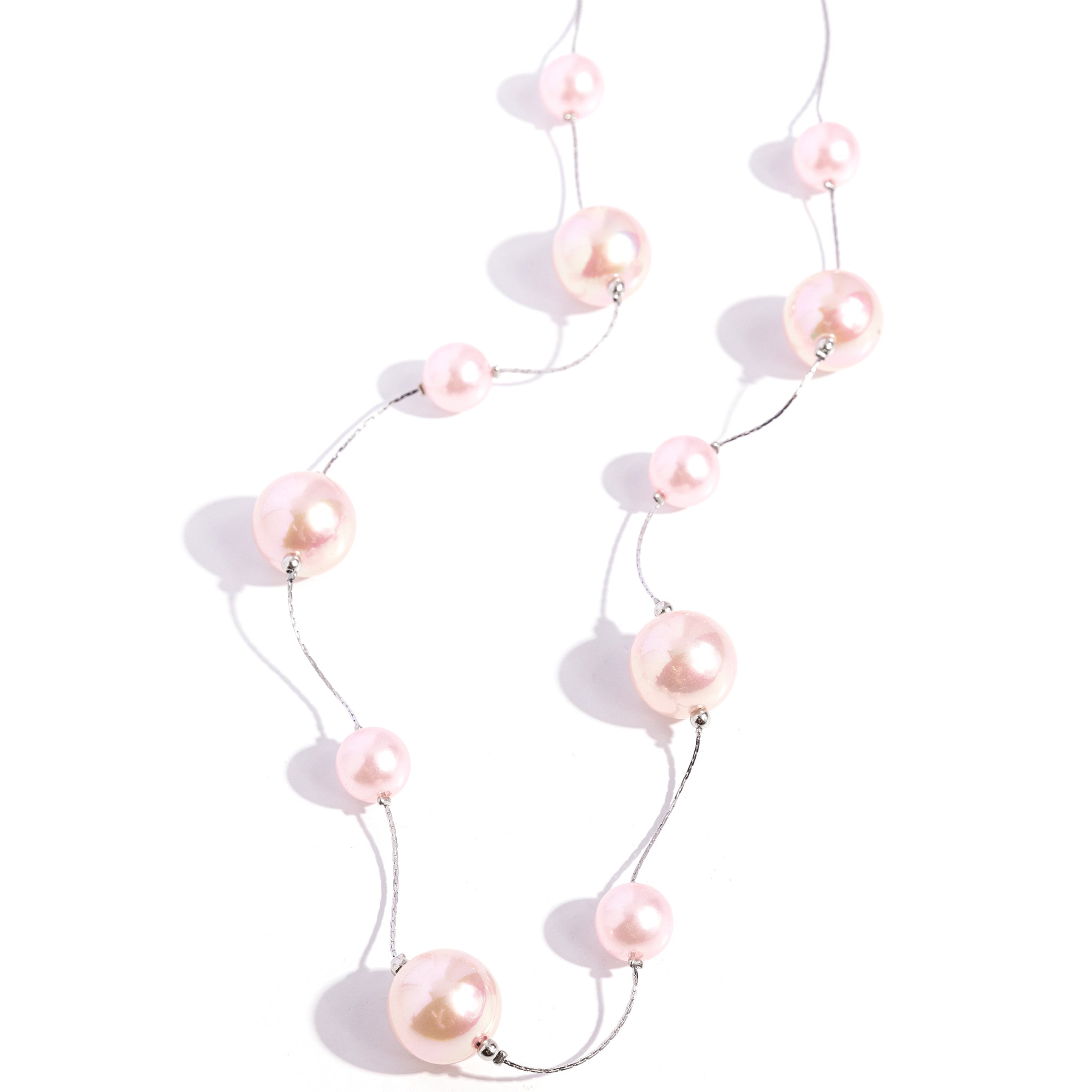 Park Avenue Pearls - Pink Necklace