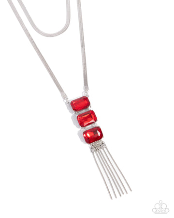 Passionate Pageantry - Red Necklace