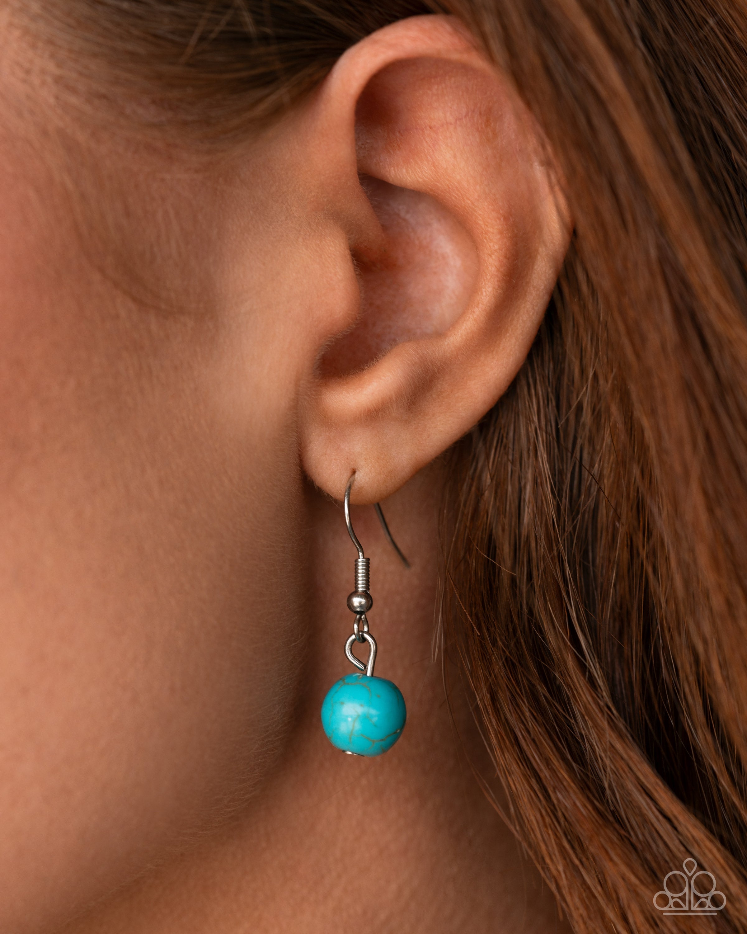 PAPARAZZI CONVENTION EXCLUSIVE Steady Stones - Blue Necklace