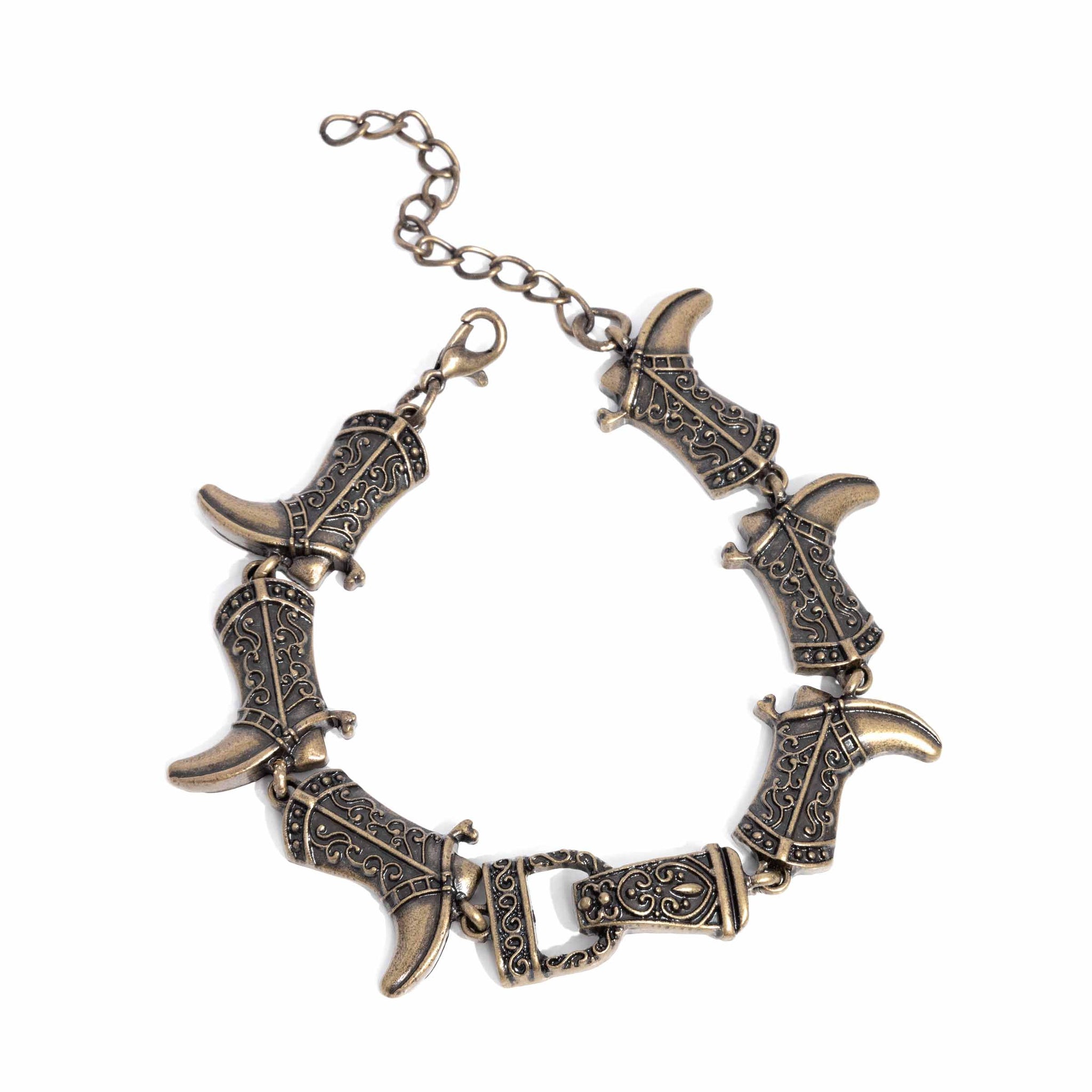 Candid Cowboy - Brass Bracelet