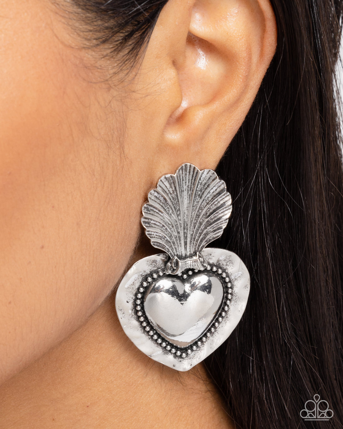 Mythical Moment - Silver Earring