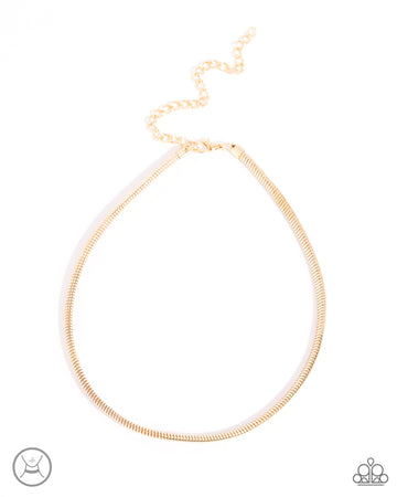 Captivating Choker - Gold