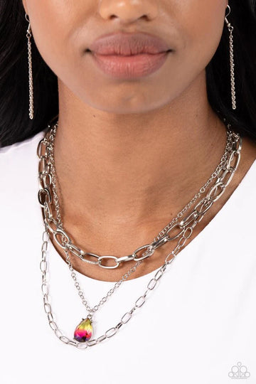 Teardrop Tiers multi choker