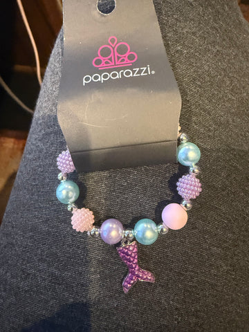 Starlet Shimmer Mermaid Tail Charm Bracelet Set