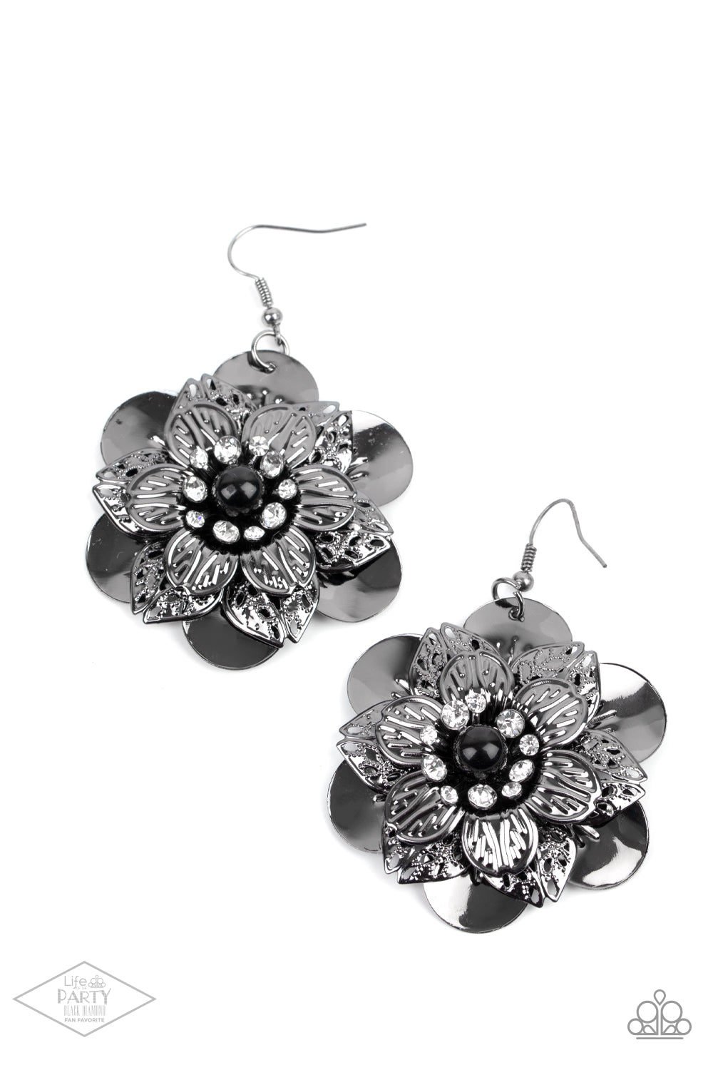 Midnight Garden Earring