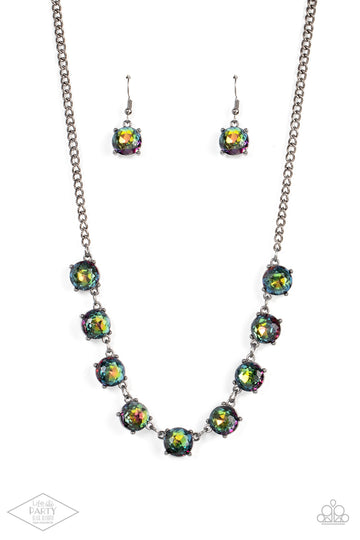 Iridescent Icing - Multi Necklace