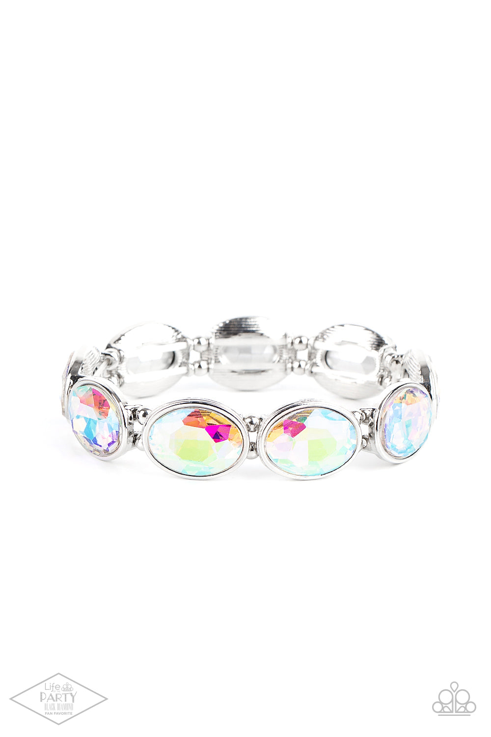 Diva In Disguise - Multi Iridescent Bracelet