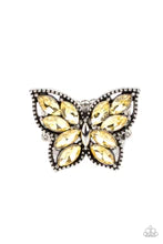 Fluttering Fashionista Yellow Ring
