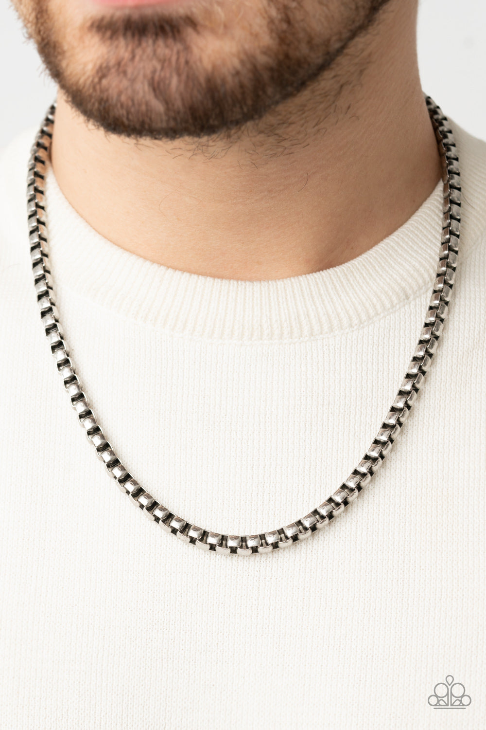 Combat Zone - Silver Necklace