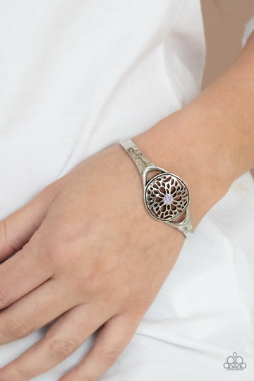 Modern Meadow - Purple Bracelet