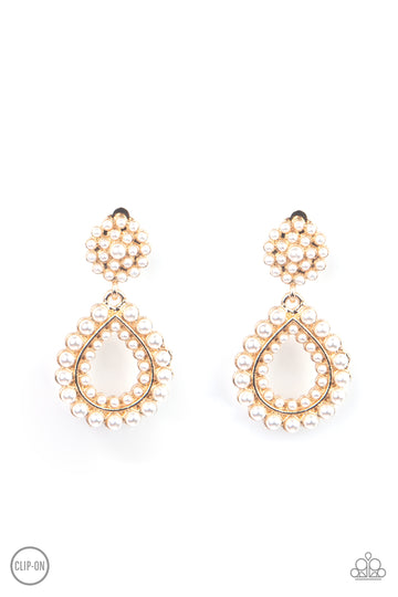 Discerning Droplets - Gold Earring