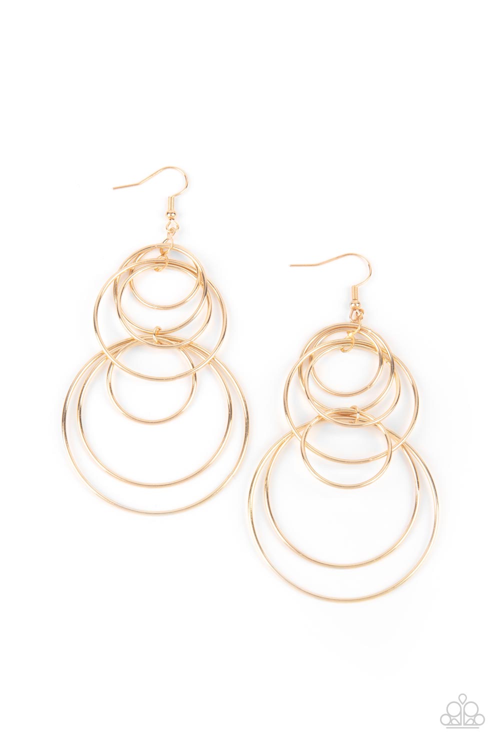 I Feel Dizzy - Gold Earring