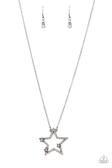 I Pledge Allegiance to the Sparkle - Black Necklace