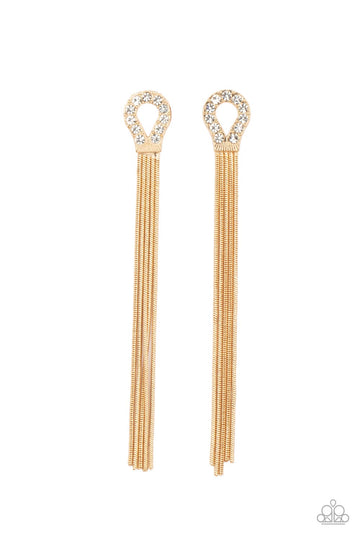 Dallas Debutante - Gold Earring