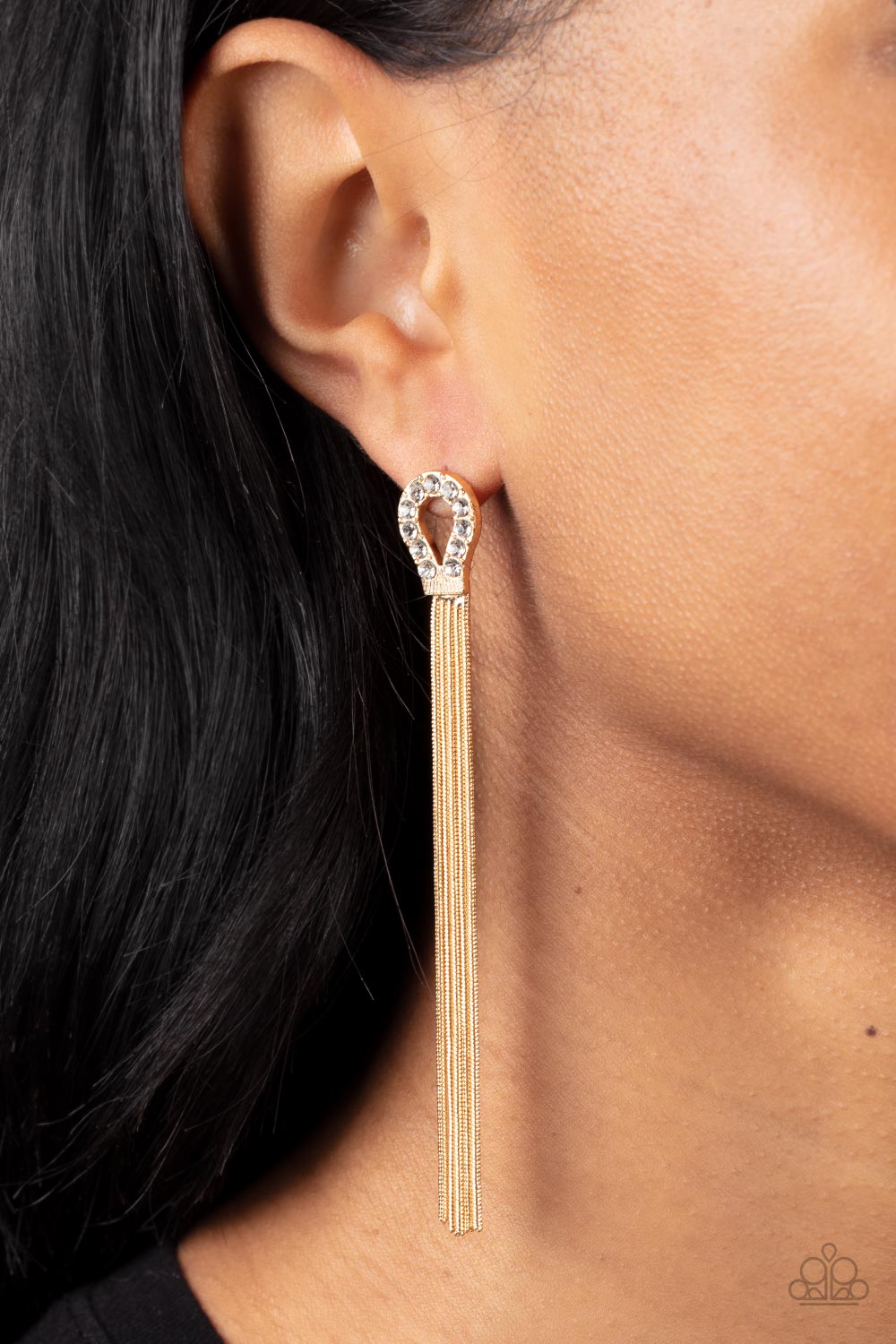 Dallas Debutante - Gold Earring