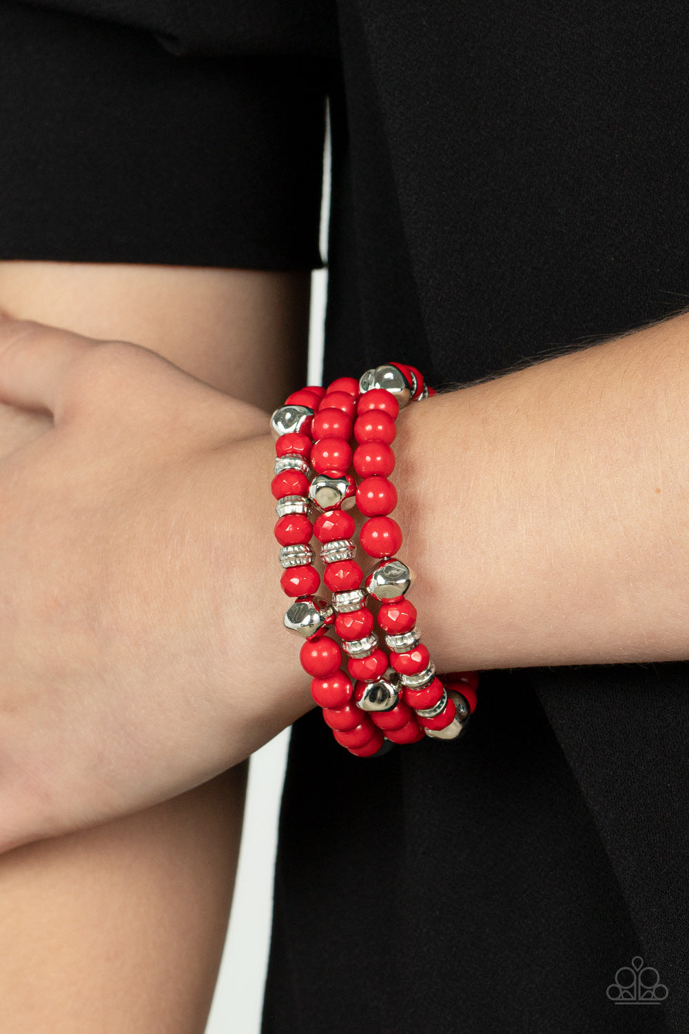 Vibrant Verve - Red Bracelet