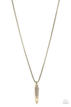 Mysterious Marksman Brass Urban Necklace