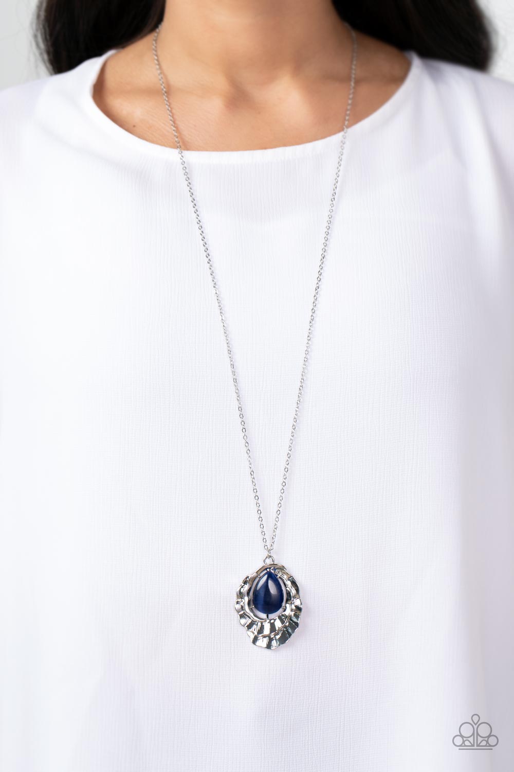Titanic Trinket - Blue  Necklace
