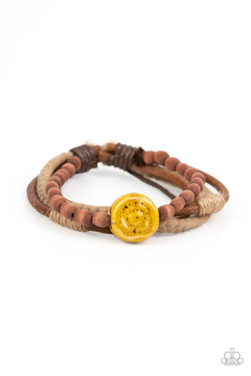 Existential Earth Child - Yellow  Bracelet