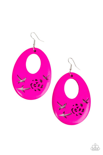 Home TWEET Home - Pink Earring