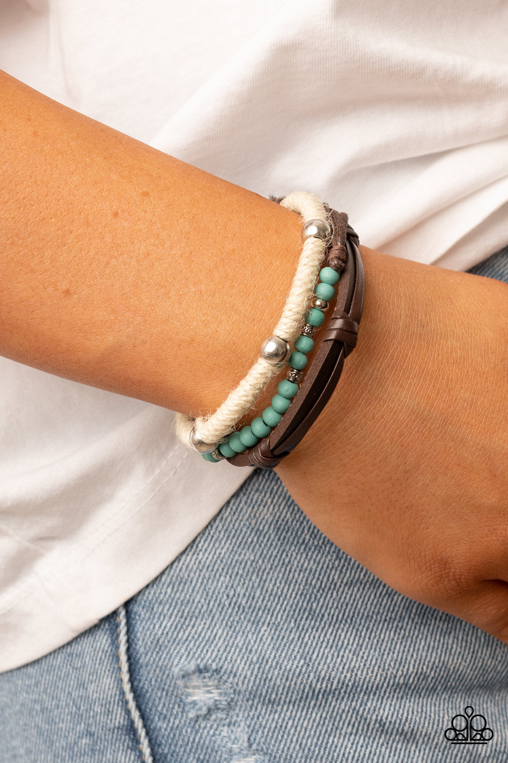 Timber Trail - Blue Bracelet