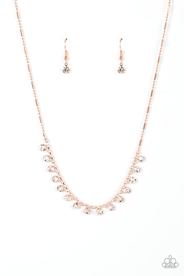 Cue the Mic Drop - Copper Necklace