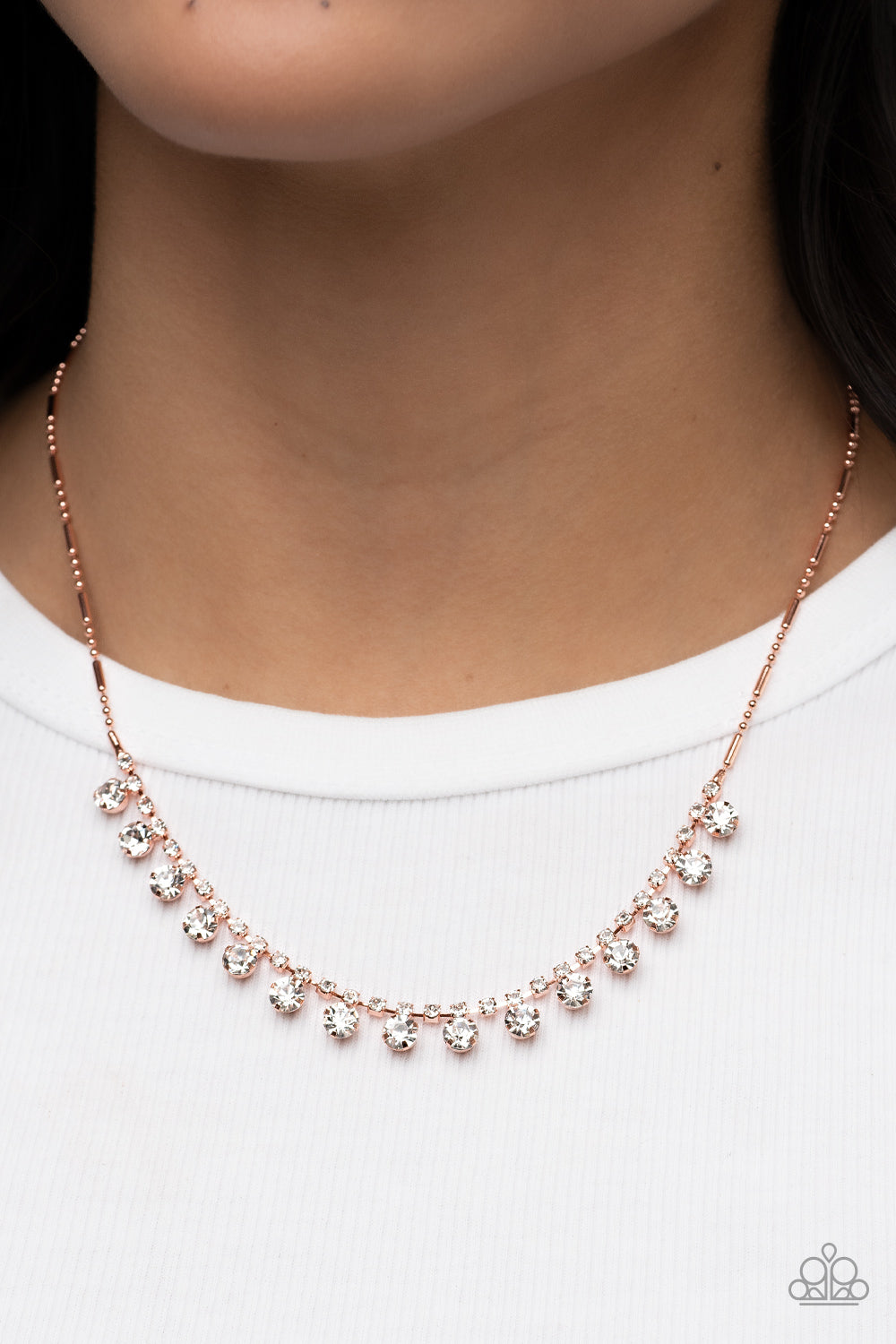 Cue the Mic Drop - Copper Necklace