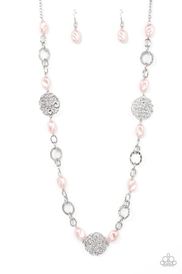 Social Soiree - Pink Necklace