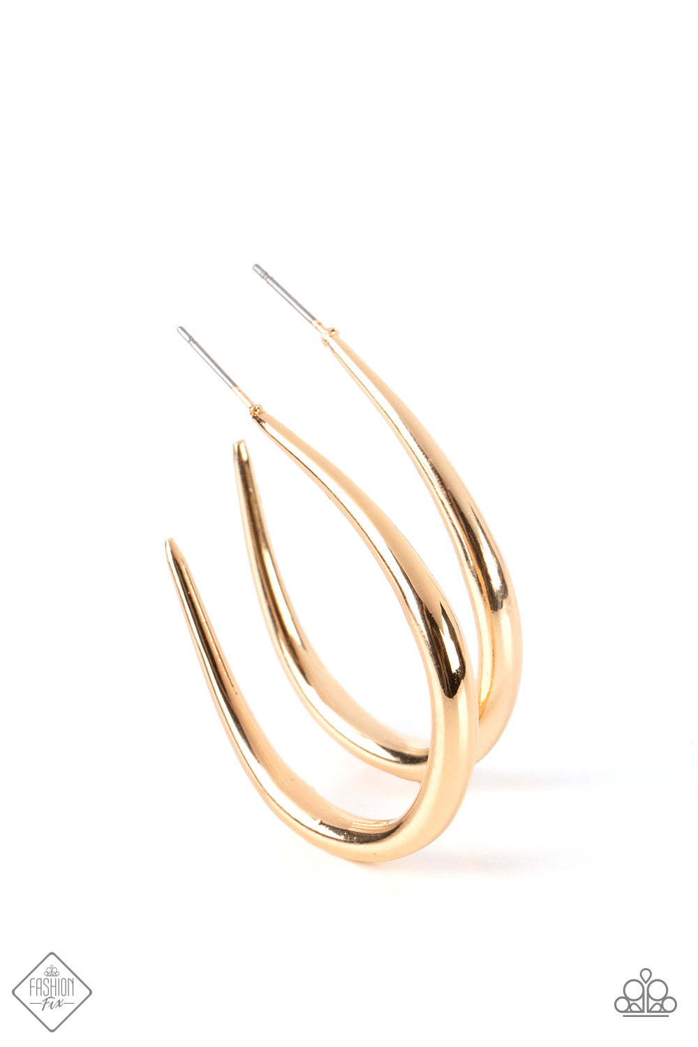 CURVE Your Appetite - Gold Earring