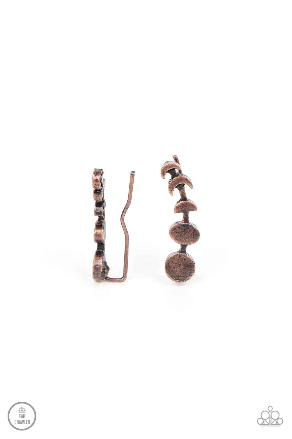 Its Just a Phase - Copper Earring