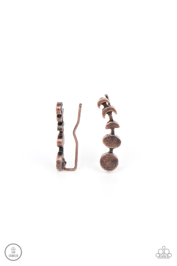 Its Just a Phase - Copper Earring