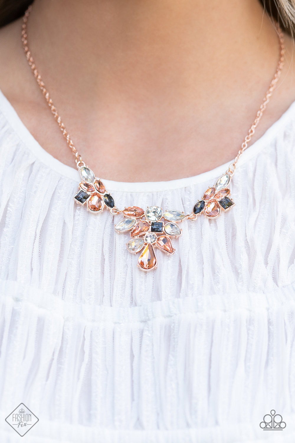 Completely Captivated - Rose Gold Necklace