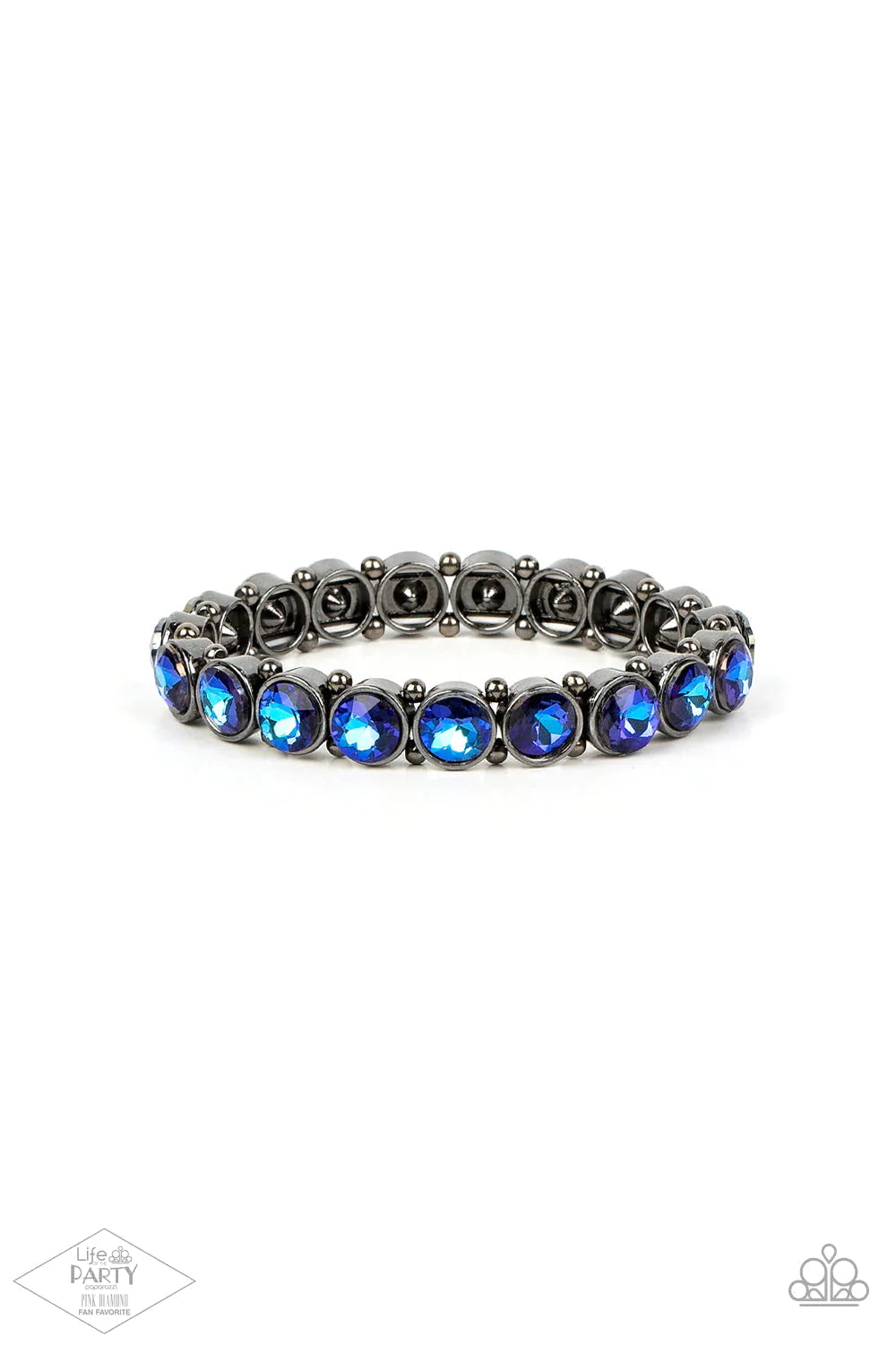 Sugar Coated Sparkle Multi Blue/Purple Bracelet