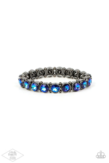Sugar Coated Sparkle Multi Blue/Purple Bracelet